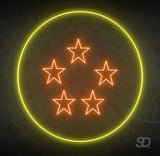 Five Star Dragon Ball' Neon Sign - Shinedere