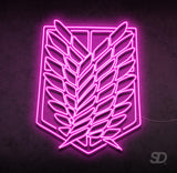 'Wings of Freedom' V1 Neon Sign - Shinedere