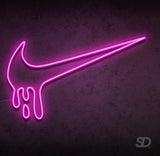 'Drippy Woosh' Neon Sign - Shinedere