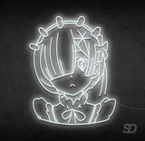 'Re:Zero Rem' Neon Sign - Shinedere
