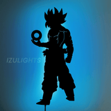 Goku LED Wall Silhouette - IZULIGHTS