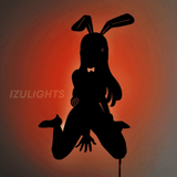 Mai Sakurajima LED Wall Silhouette - IZULIGHTS