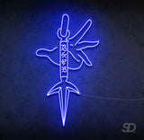 'Kunai' V1 Neon Sign - Shinedere
