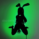 Mai Sakurajima LED Wall Silhouette - IZULIGHTS