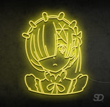 'Re:Zero Rem' Neon Sign - Shinedere