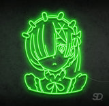 'Re:Zero Rem' Neon Sign - Shinedere