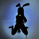 Mai Sakurajima LED Wall Silhouette - IZULIGHTS