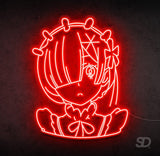 'Re:Zero Rem' Neon Sign - Shinedere
