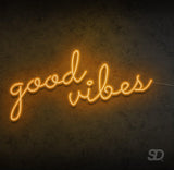 'Good Vibes' Neon Sign - Shinedere