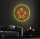 Five Star Dragon Ball' Neon Sign - Shinedere