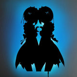 Rem x Ram LED Wall Silhouette - IZULIGHTS