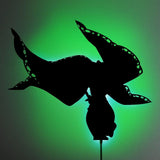 Shinobu LED Wall Silhouette - IZULIGHTS