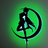 Sailor Moon V1 LED Wall Silhouette - Shinedere