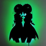 Rem x Ram LED Wall Silhouette - IZULIGHTS
