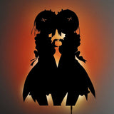 Rem x Ram LED Wall Silhouette - IZULIGHTS