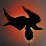 Shinobu LED Wall Silhouette - IZULIGHTS