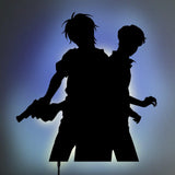 Ash x Eiji LED Wall Silhouette - IZULIGHTS