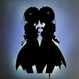Rem x Ram LED Wall Silhouette - IZULIGHTS