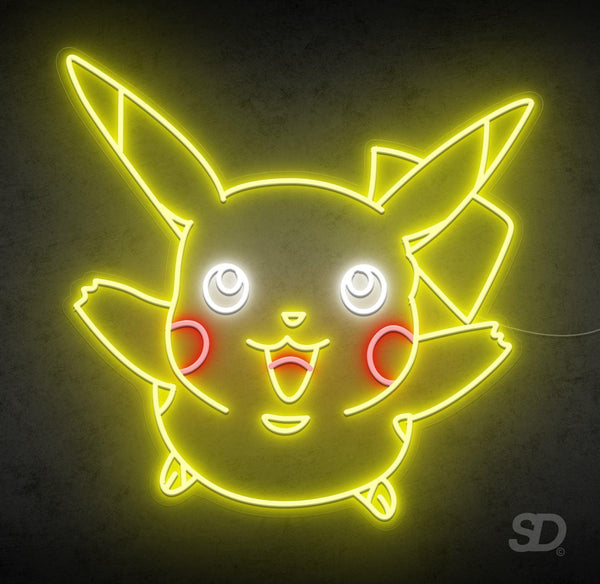'Pikachu' Neon Sign - Shinedere
