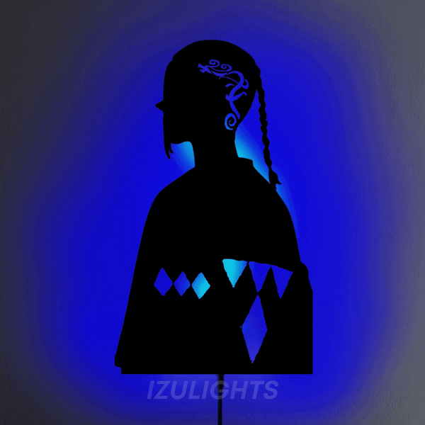 Draken LED Wall Silhouette - IZULIGHTS