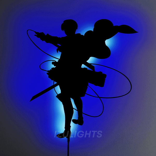 Levi V1 LED Wall Silhouette - IZULIGHTS