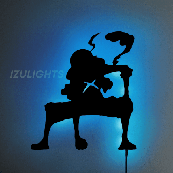 Luffy LED Wall Silhouette - IZULIGHTS