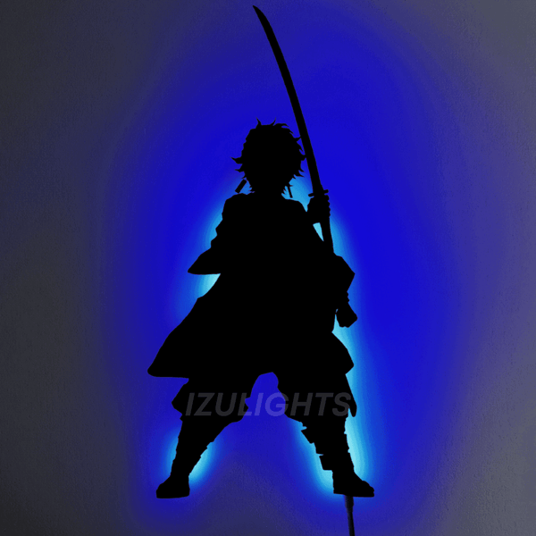 Tanjiro LED Wall Silhouette - IZULIGHTS