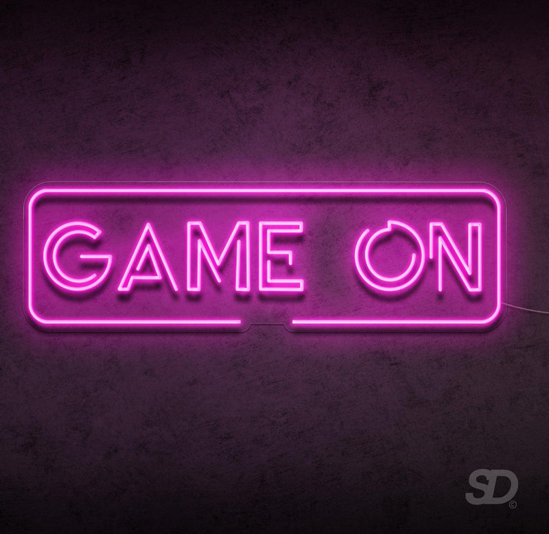 'Game On' Neon Sign - Shinedere