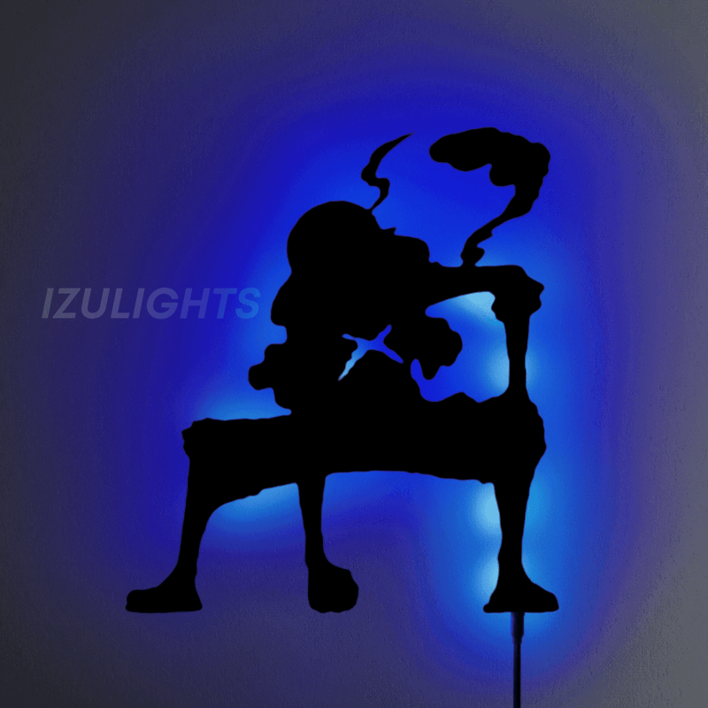 Luffy LED Wall Silhouette - IZULIGHTS