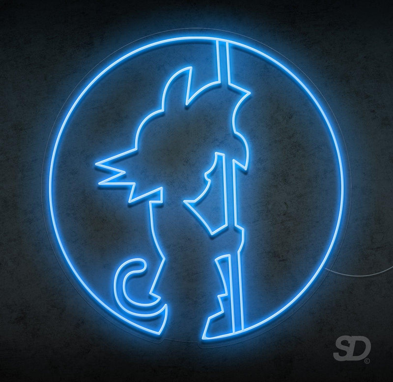 'Goku' V1 Neon Sign - Shinedere