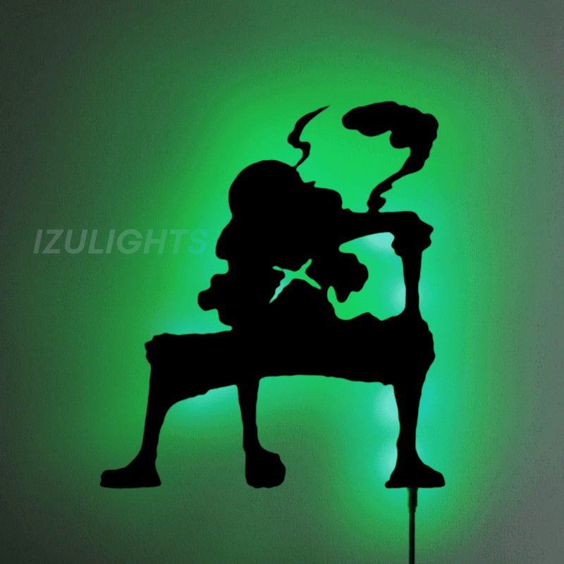 Luffy LED Wall Silhouette - IZULIGHTS