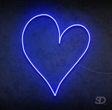 'Heart' Neon Sign - Shinedere