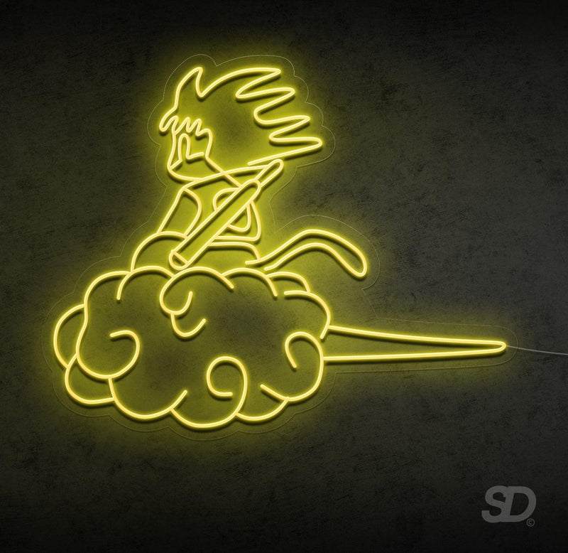 Goku' V4 Neon Sign - Shinedere