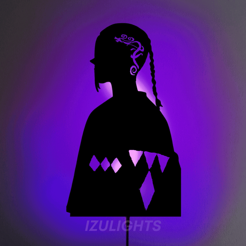 Draken LED Wall Silhouette - IZULIGHTS