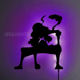 Luffy LED Wall Silhouette - IZULIGHTS