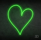 'Heart' Neon Sign - Shinedere