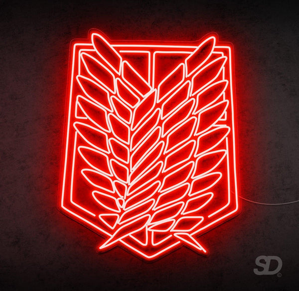 'Wings of Freedom' V1 Neon Sign - Shinedere