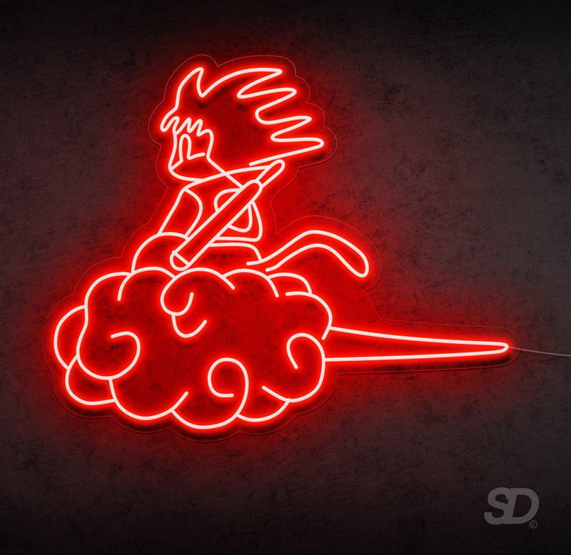 Goku' V4 Neon Sign - Shinedere