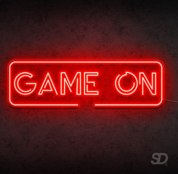 'Game On' Neon Sign - Shinedere