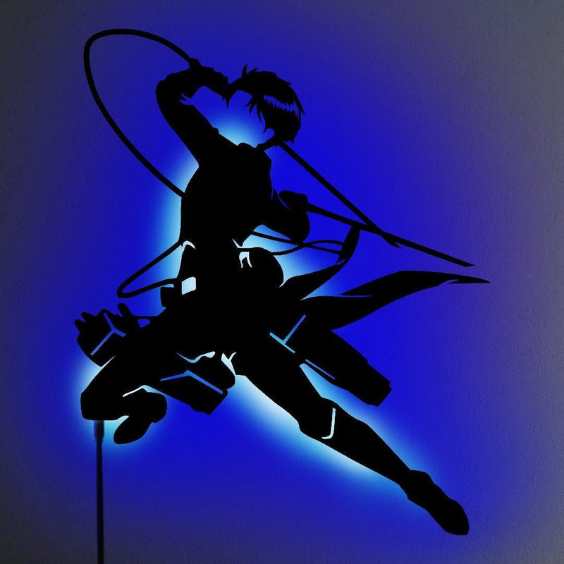 Levi V2 LED Wall Silhouette - IZULIGHTS