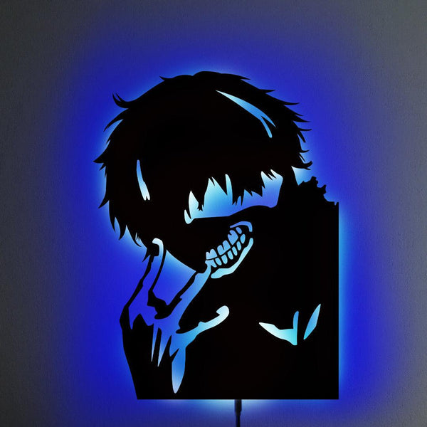 Kaneki V3 LED Wall Silhouette (TOKYO GHOUL) - Shinedere