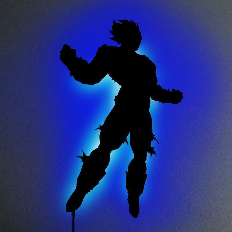 Vegeta LED Wall Silhouette - IZULIGHTS