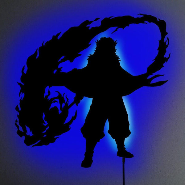 Rengoku LED Wall Silhouette - IZULIGHTS