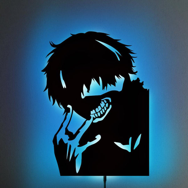 Kaneki V3 LED Wall Silhouette (TOKYO GHOUL) - Shinedere