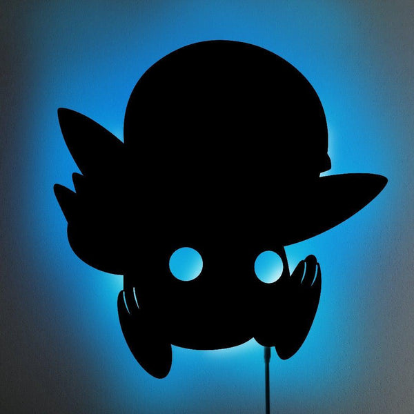 Piplup LED Wall Silhouette - IZULIGHTS