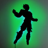 Vegeta LED Wall Silhouette - IZULIGHTS