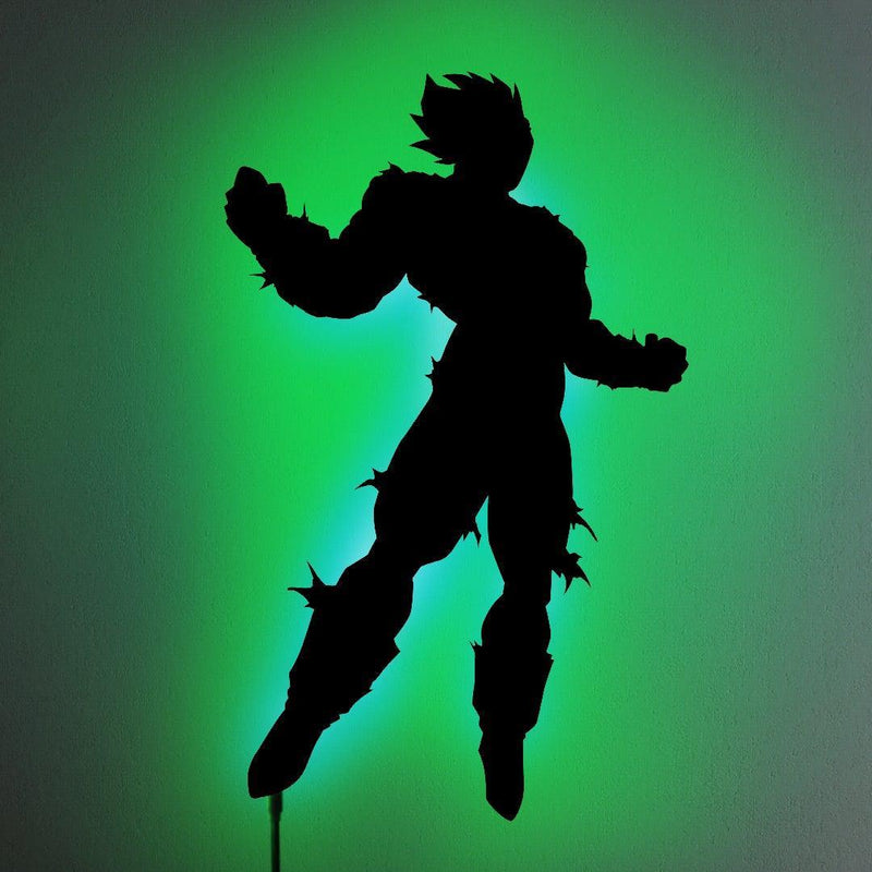 Vegeta LED Wall Silhouette - IZULIGHTS