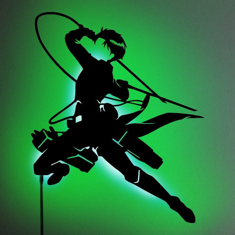 Levi V2 LED Wall Silhouette - IZULIGHTS