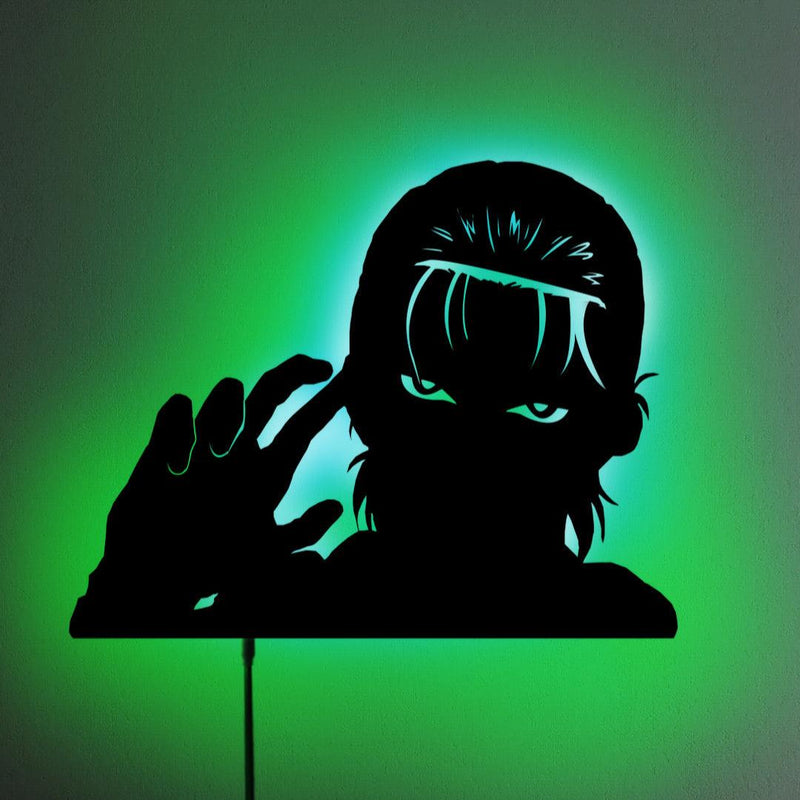 Eren V2 LED Wall Silhouette (ATTACK ON TITAN) - Shinedere