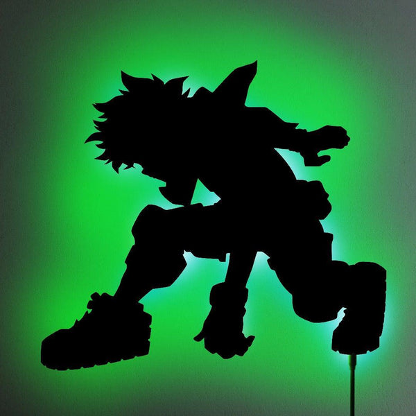 Deku LED Wall Silhouette - IZULIGHTS